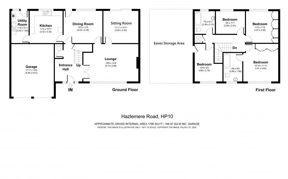 Floorplan for Penn, Penn, HP10