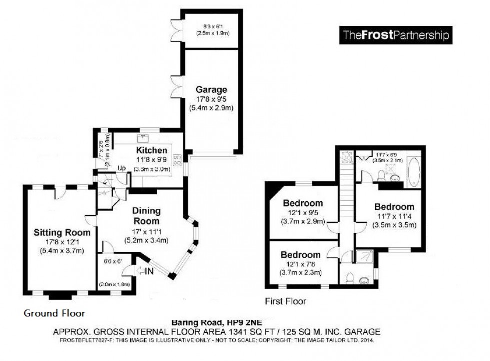 Floorplan for Beaconsfield, Buckinghamshire, HP9