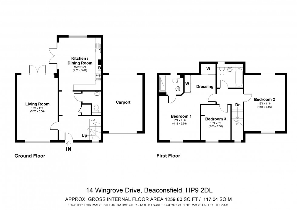 Floorplan for Wilton Park, Beaconsfield, HP9