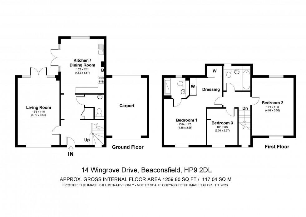 Floorplan for Wilton Park, Beaconsfield, HP9