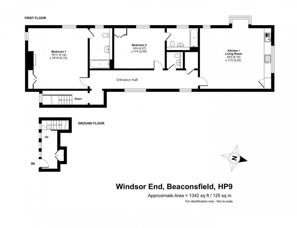 Floorplan for Windsor End, Beaconsfield, HP9