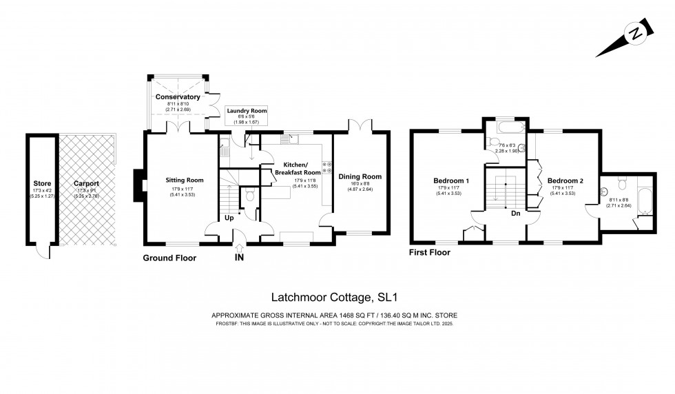 Floorplan for Littleworth Common, Burnham, SL1