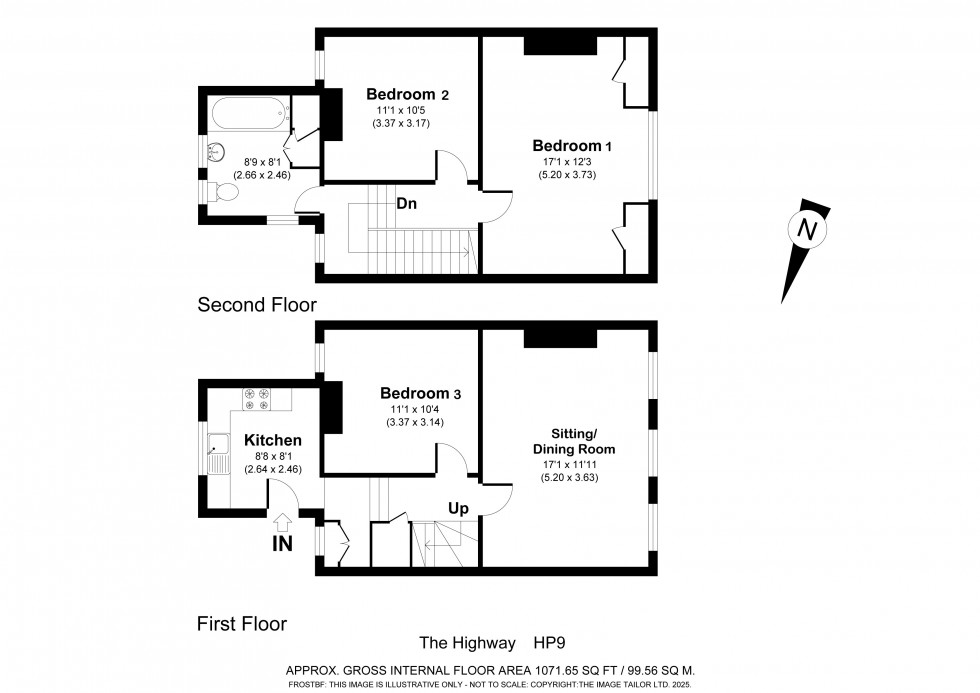 Floorplan for Beaconsfield, Buckinghamshire, HP9