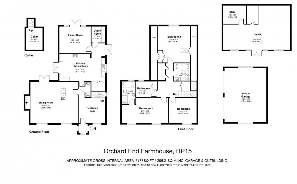 Floorplan for Inkerman Hill, Hazlemere, HP15
