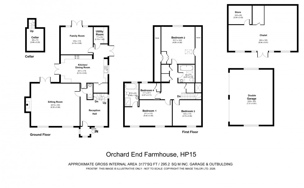 Floorplan for Inkerman Hill, Hazlemere, HP15