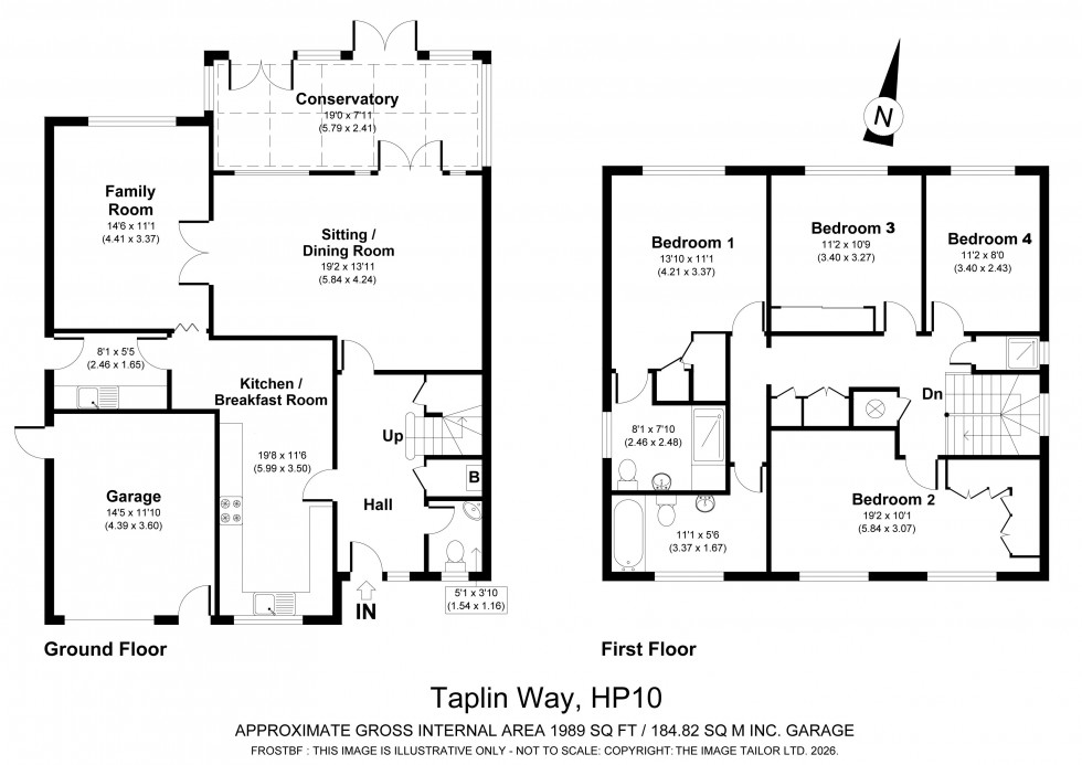 Floorplan for Penn, Penn, HP10