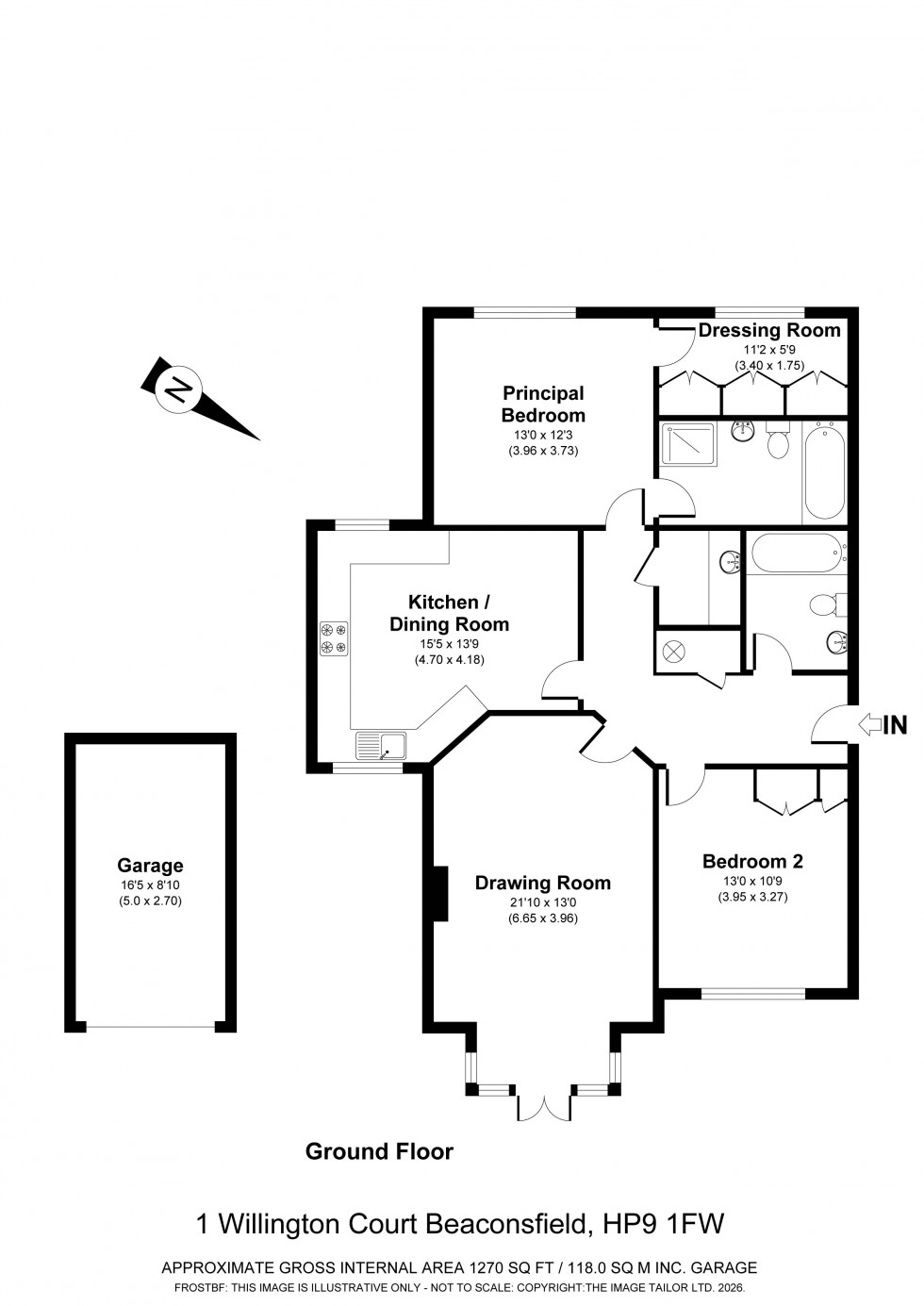 Floorplan for Station Road, Beaconsfield, HP9