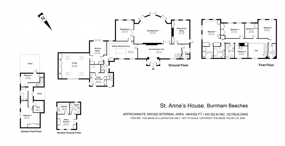 Floorplan for Littleworth Common, Nr Burnham, SL1