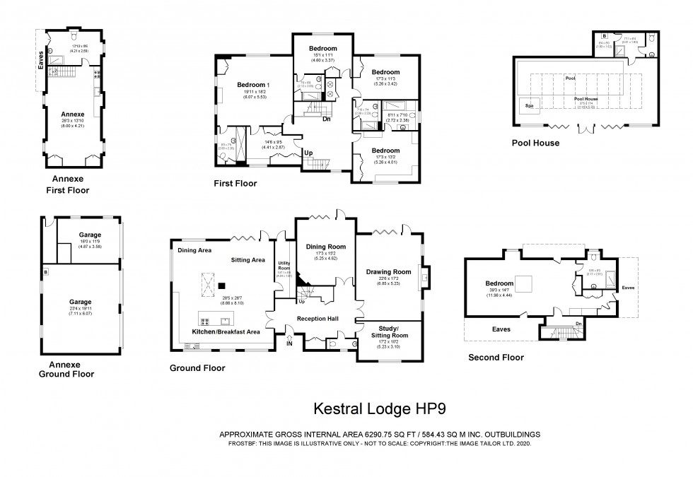 Floorplan for Beaconsfield, Buckinghamshire, HP9