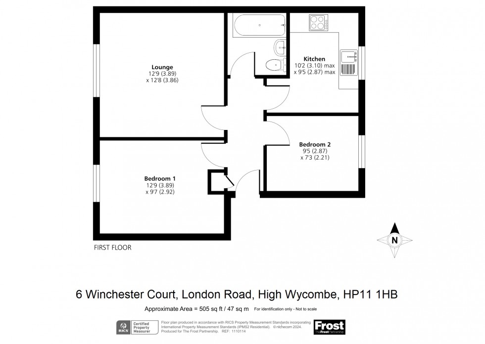 Floorplan for High Wycombe, , HP11