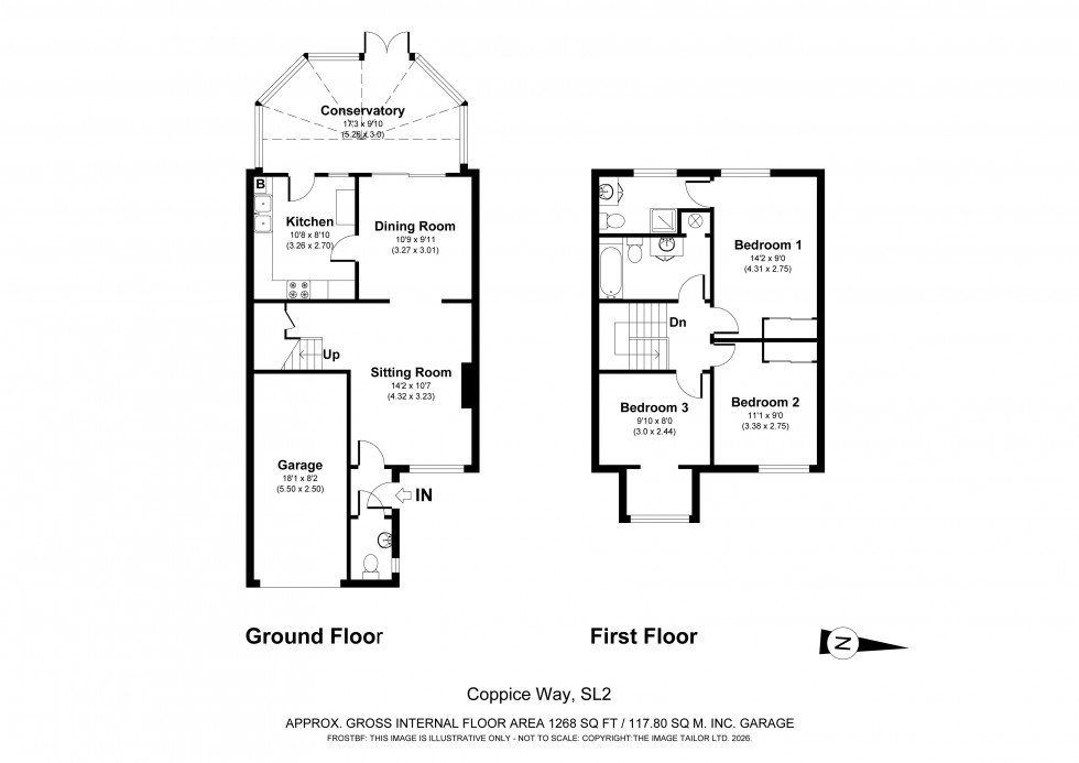Floorplan for Hedgerley, Buckinghamshire, SL2