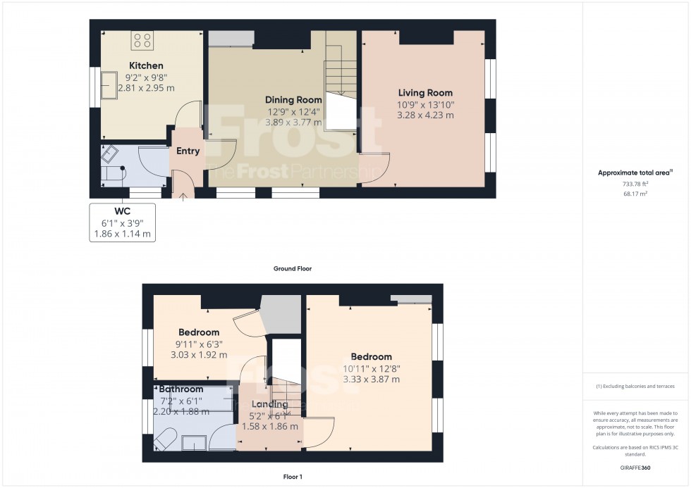 Floorplan for Beaconsfield, Buckinghamshire, HP9