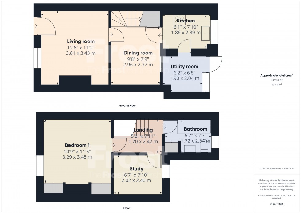 Floorplan for Beaconsfield, Buckinghamshire, HP9