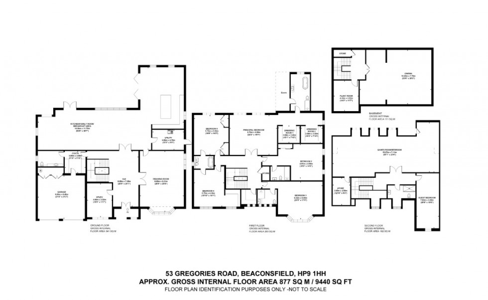 Floorplan for Beaconsfield, , HP9