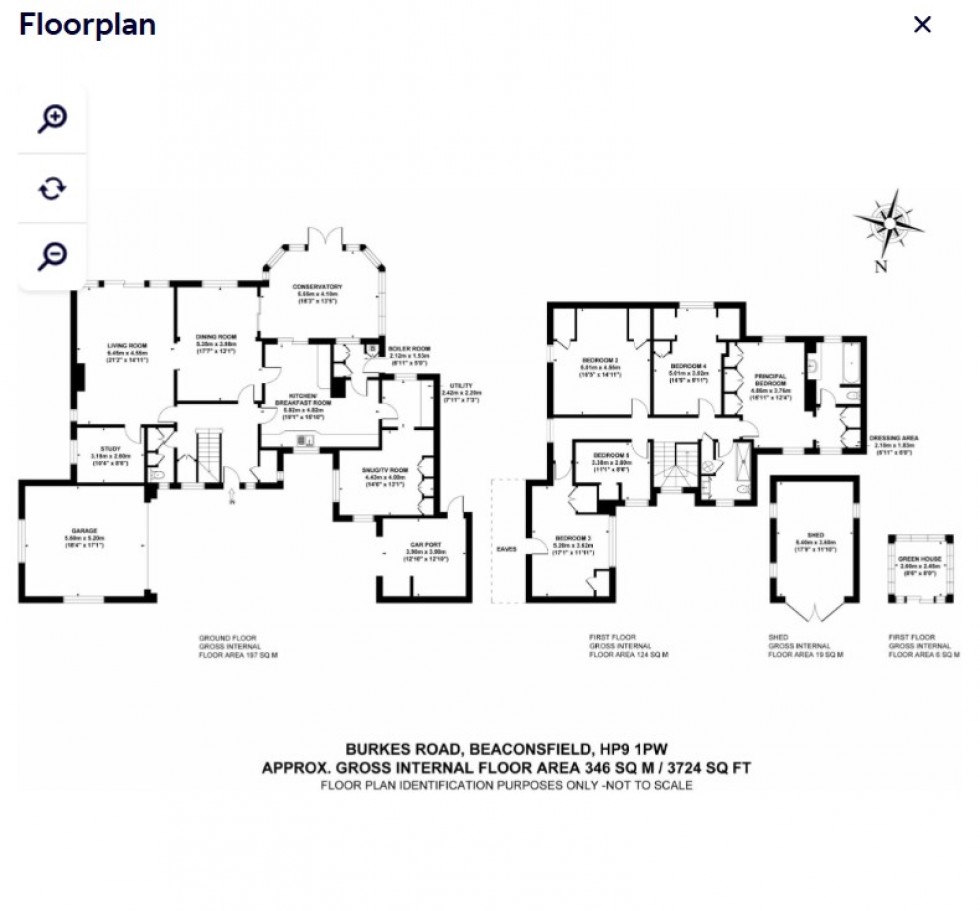 Floorplan for Beaconsfield, , HP9