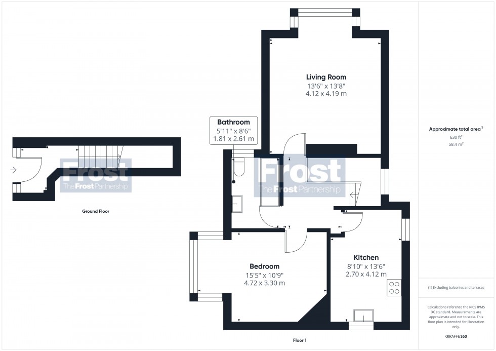 Floorplan for Burnham, Bucks, SL1