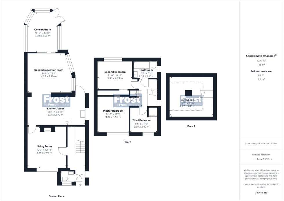 Floorplan for Nr Burnham, Slough, SL1