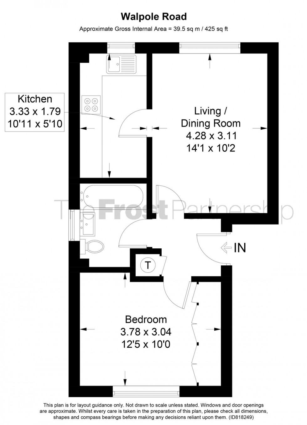 Floorplan for Burnham Gate, Slough, SL1