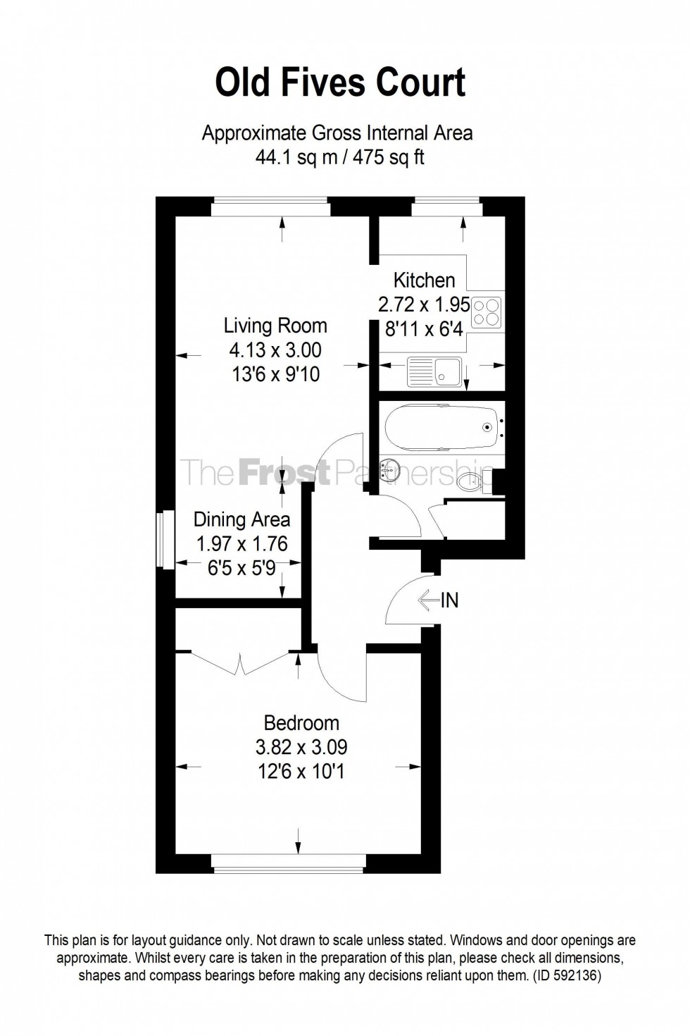 Floorplan for Burnham, Bucks, SL1