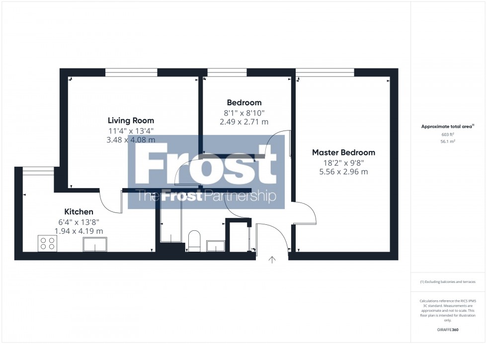 Floorplan for Blackpond Lane, Farnham Royal, SL2