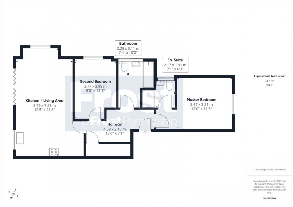 Floorplan for Summers Road, Burnham, SL1