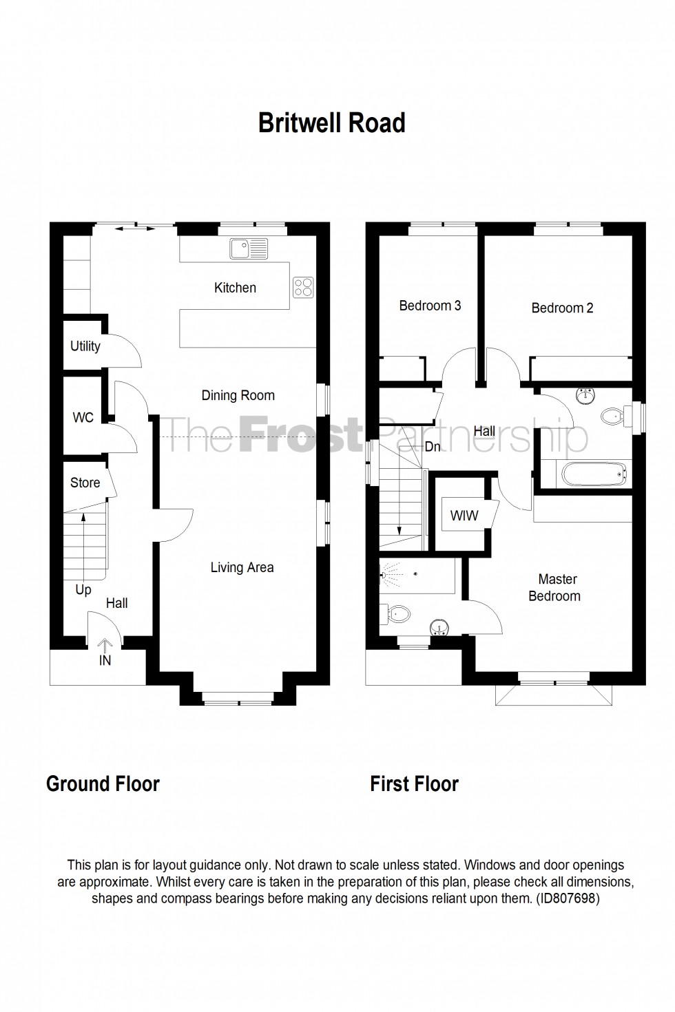 Floorplan for Burnham, Bucks, SL1