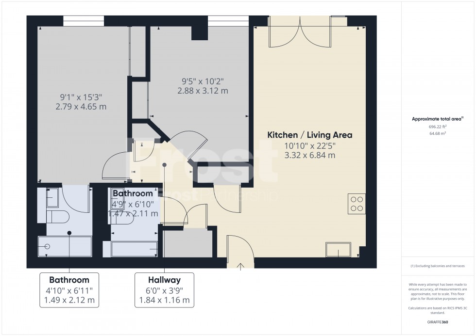 Floorplan for Slough, Berkshire, SL1
