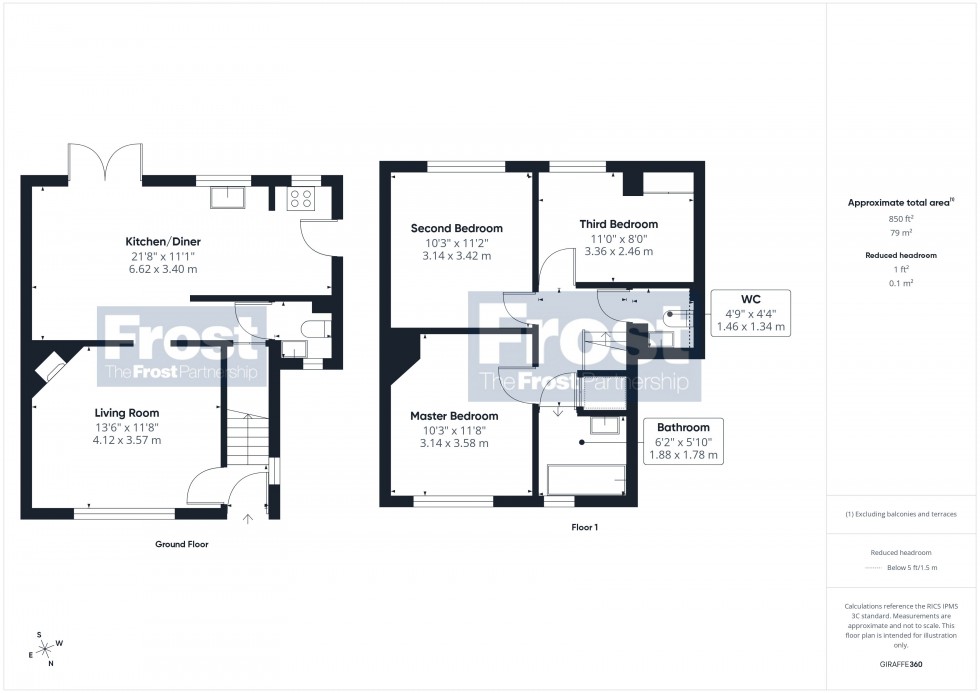 Floorplan for Burnham, Bucks, SL1