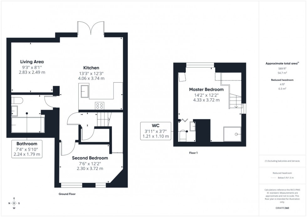 Floorplan for Burnham, Slough, SL1