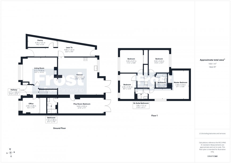 Floorplan for Burnham, Slough, SL1