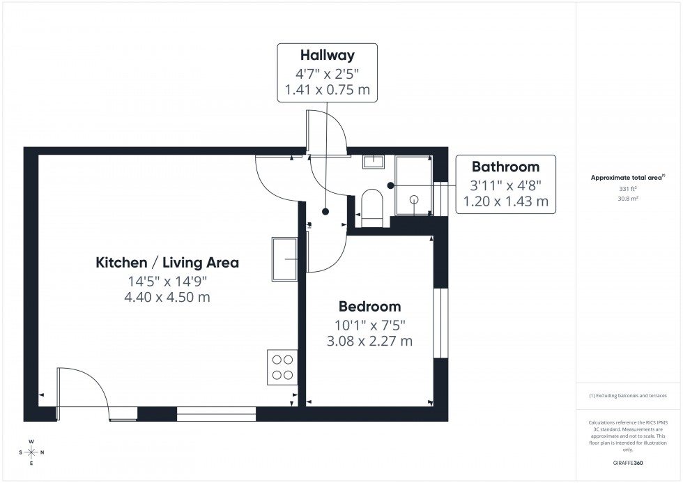 Floorplan for Taplow, Maidenhead, SL6