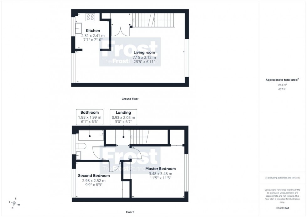 Floorplan for Maidenhead, Berkshire, SL6