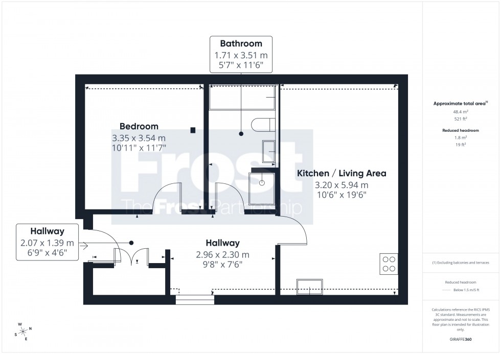 Floorplan for High Street, Burnham, SL1