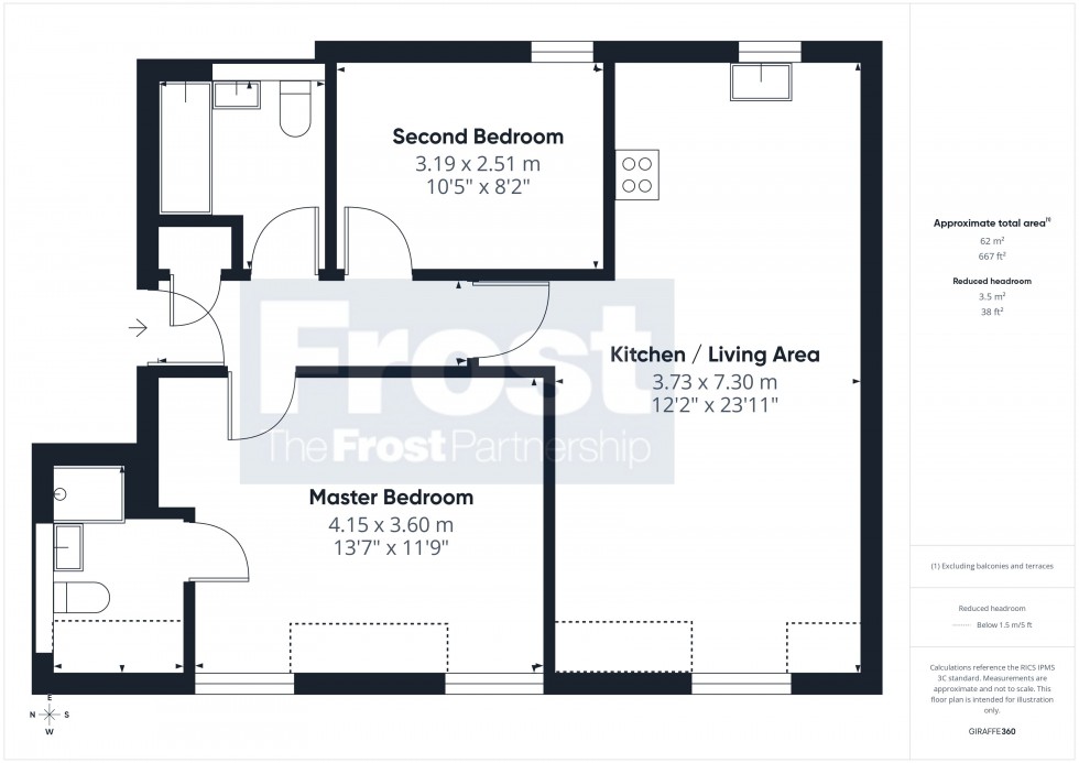 Floorplan for High Street, Burnham, SL1