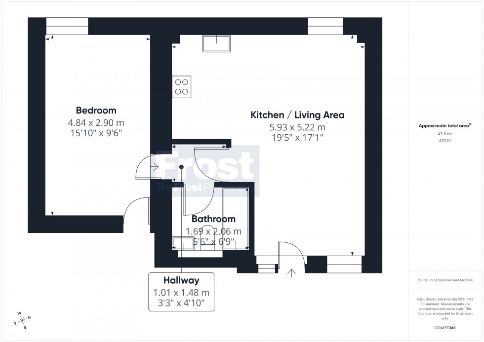 Floorplan for High Street, Burnham, SL1