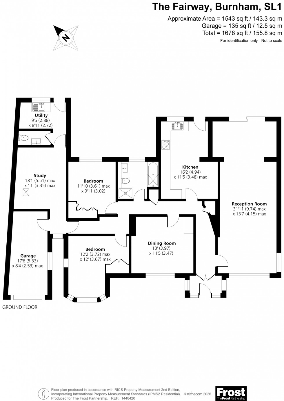 Floorplan for Burnham, Burnham, SL1