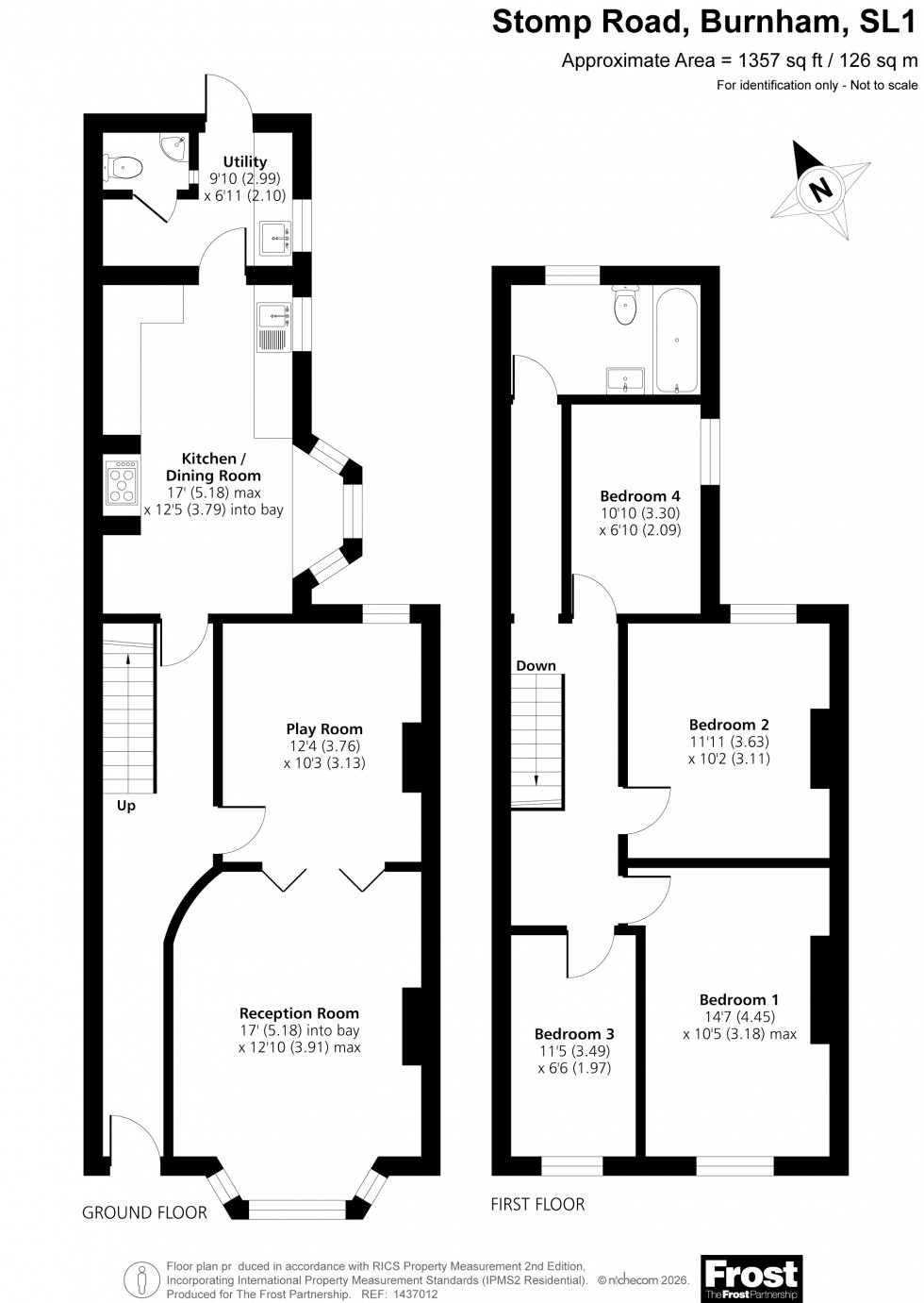 Floorplan for Burnham, Burnham, SL1