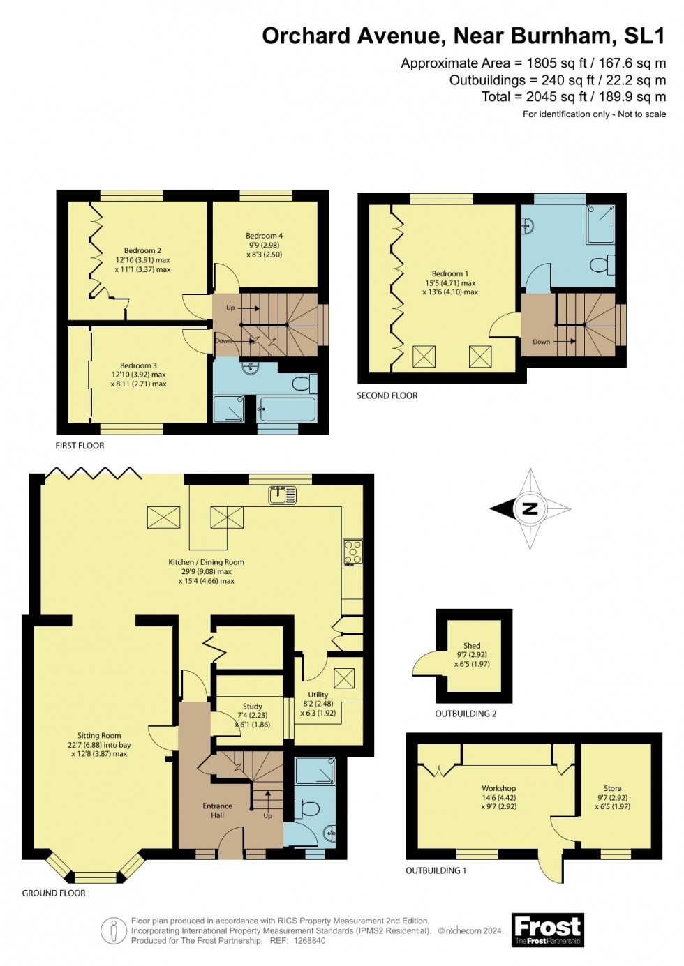 Floorplan for Near Burnham, , SL1