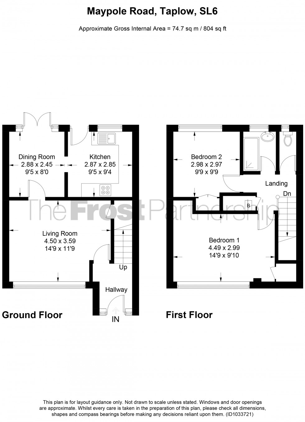 Floorplan for Taplow, Taplow, SL6