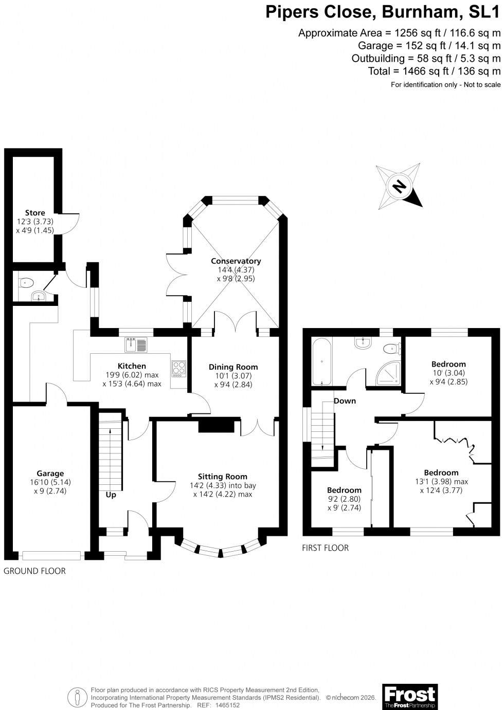 Floorplan for Burnham, Burnham, SL1