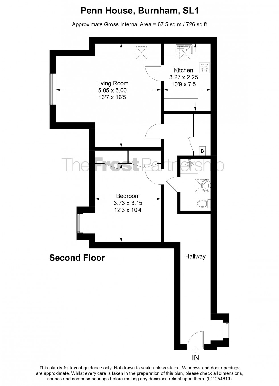 Floorplan for Burnham, Burnham, SL1