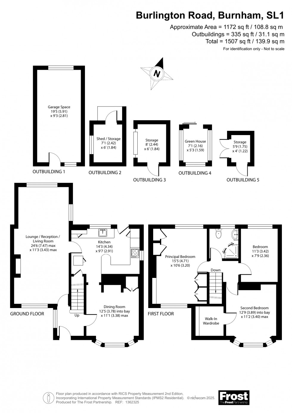 Floorplan for Burnham, Burnham, SL1