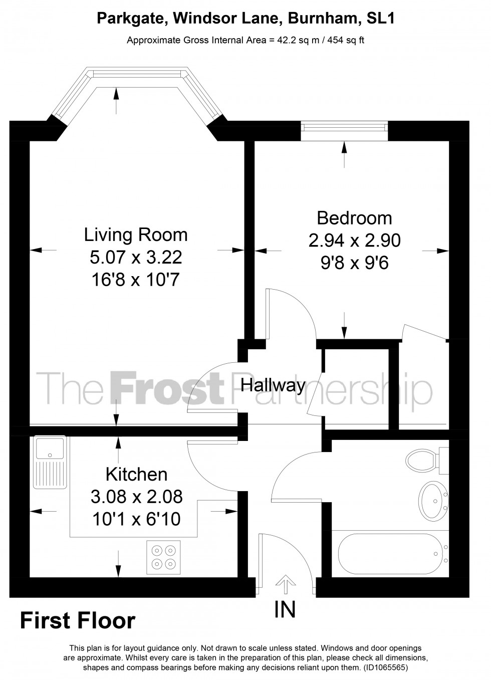 Floorplan for Windsor Lane, Burnham, SL1