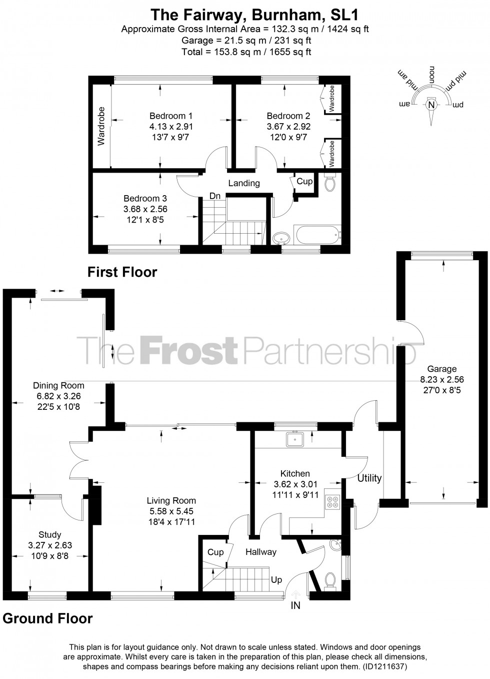 Floorplan for Burnham, Burnham, SL1