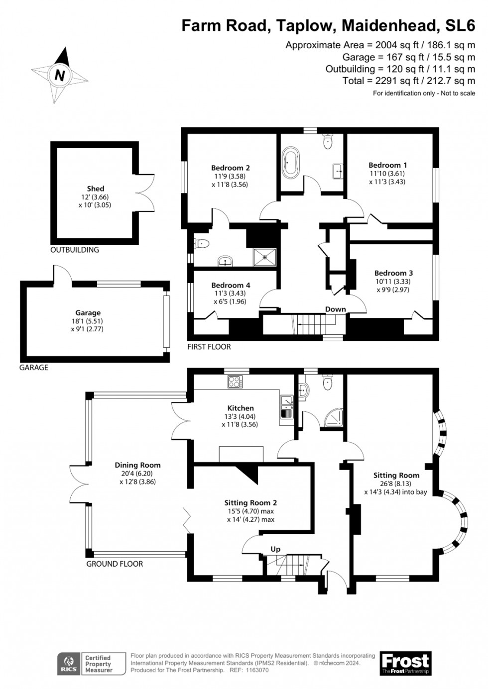 Floorplan for Taplow, Maidenhead, SL6