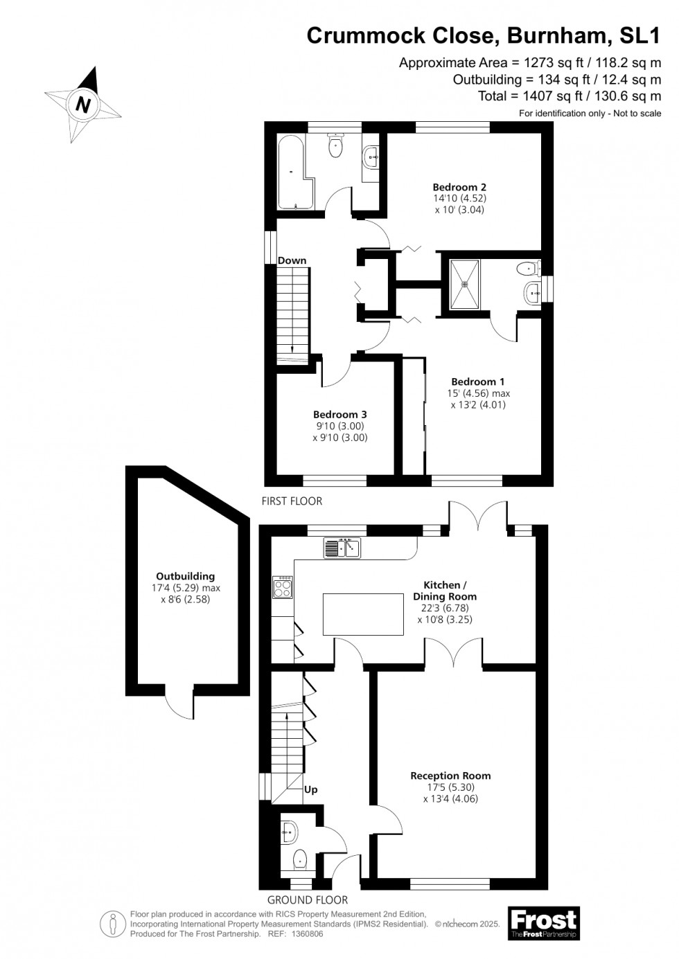Floorplan for Slough, Berkshire, SL1