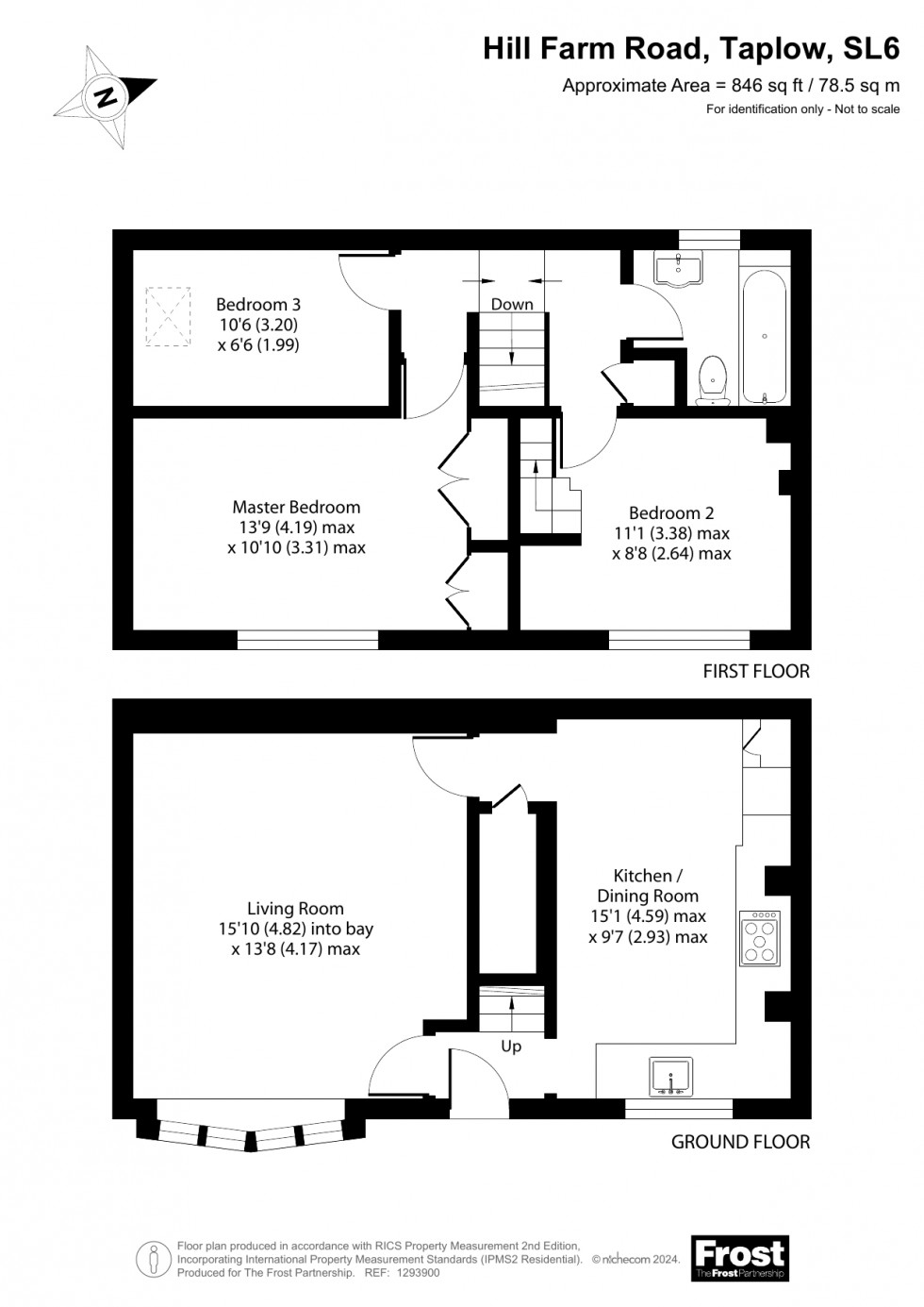 Floorplan for Hitcham Grange, Taplow, SL6