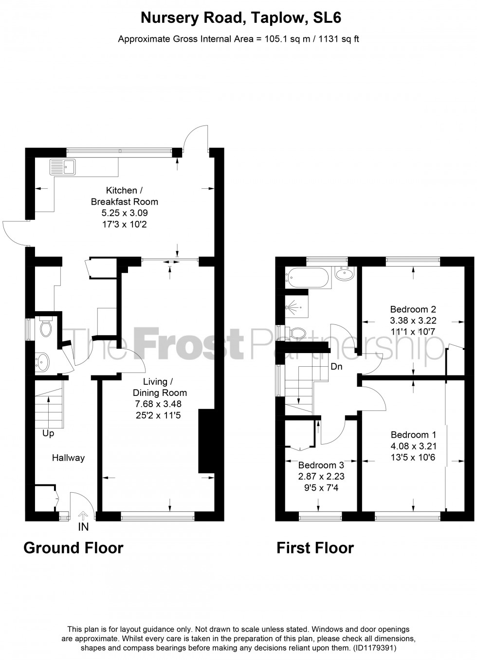 Floorplan for Taplow, Maidenhead, SL6