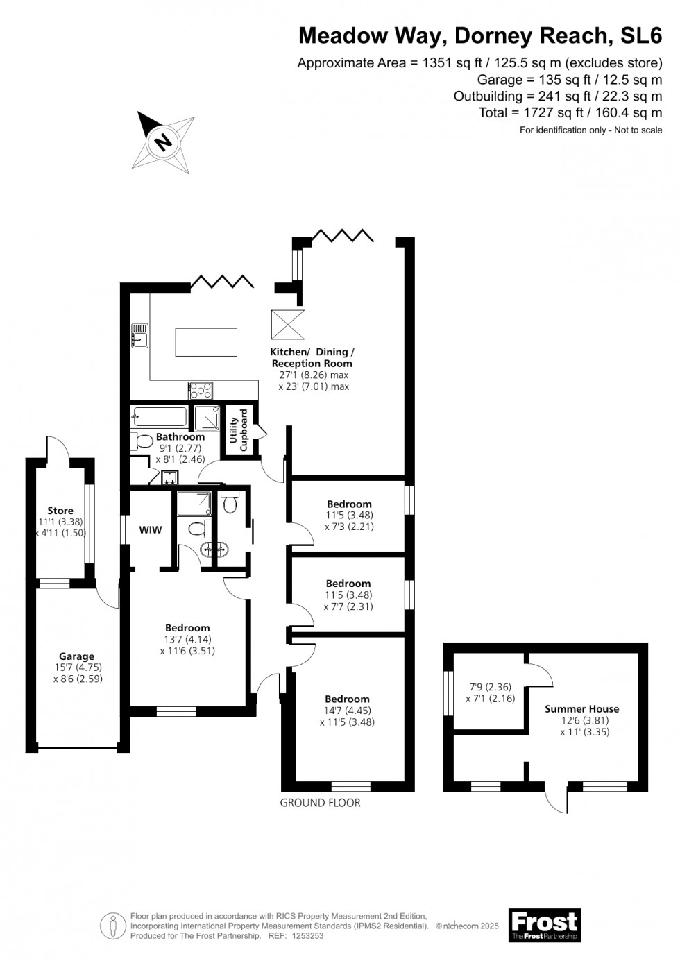 Floorplan for Dorney Reach, Dorney Reach, SL6
