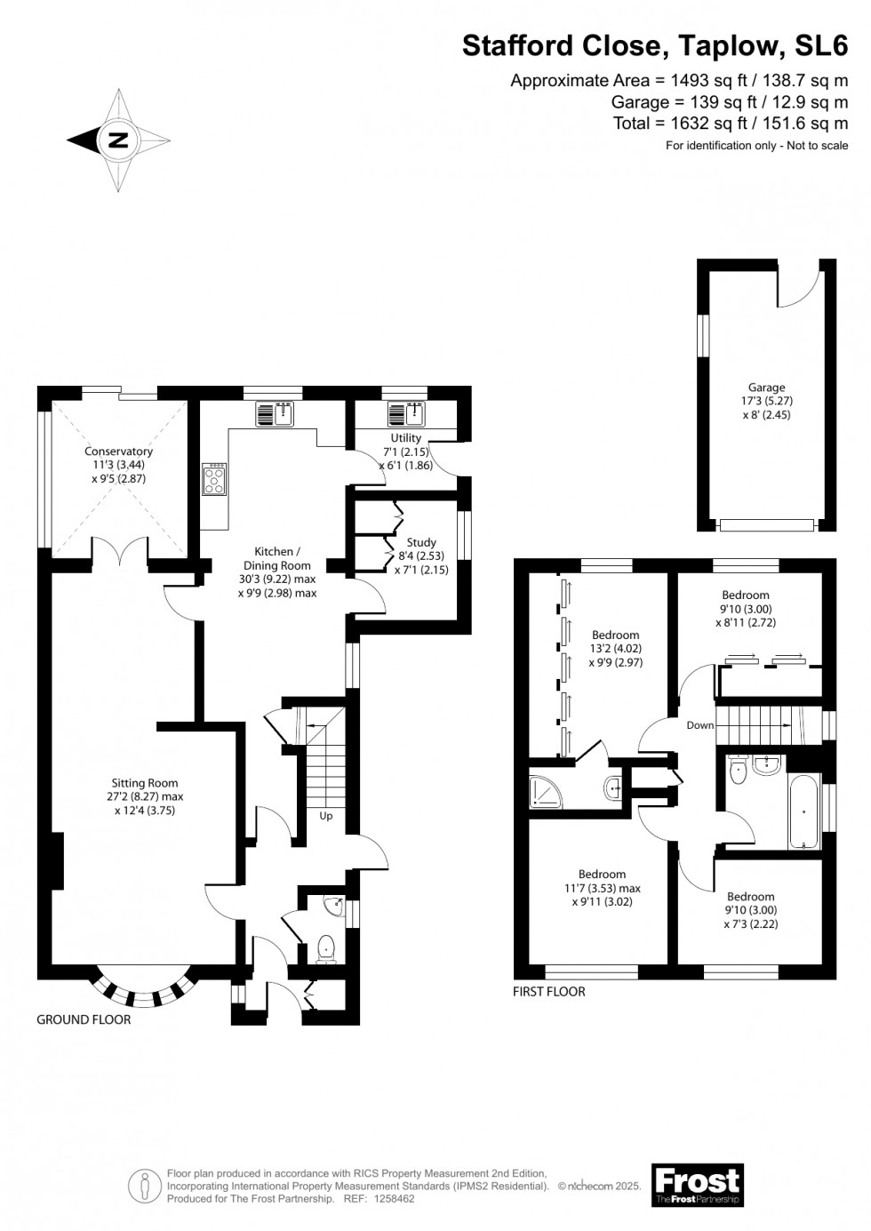 Floorplan for Taplow, Taplow, SL6